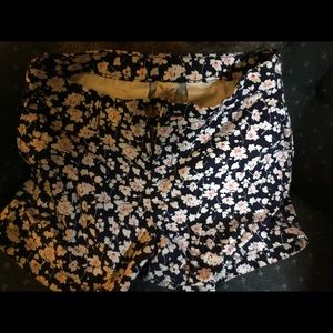 Flowered shirts